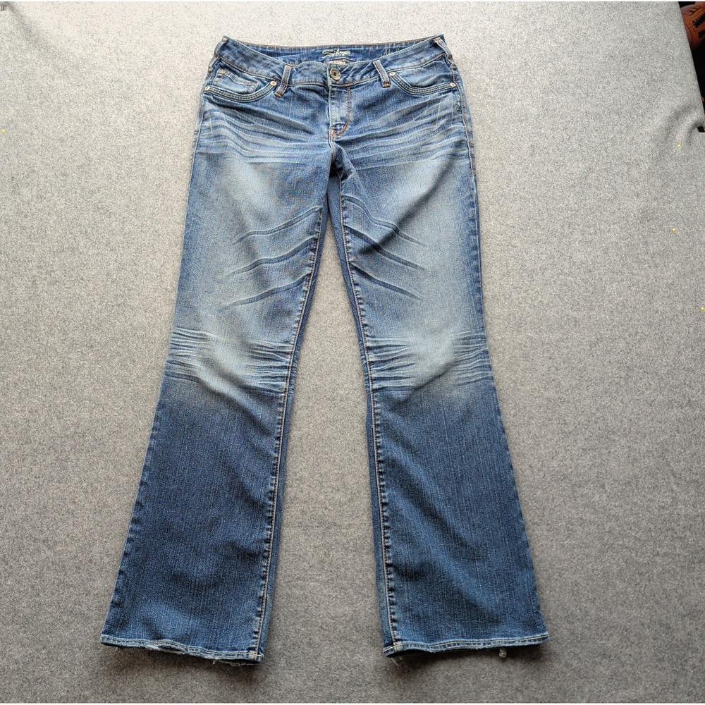 Silver Women's Aiko‎ Bootcut 31 x 31  Distressed Denim Jeans